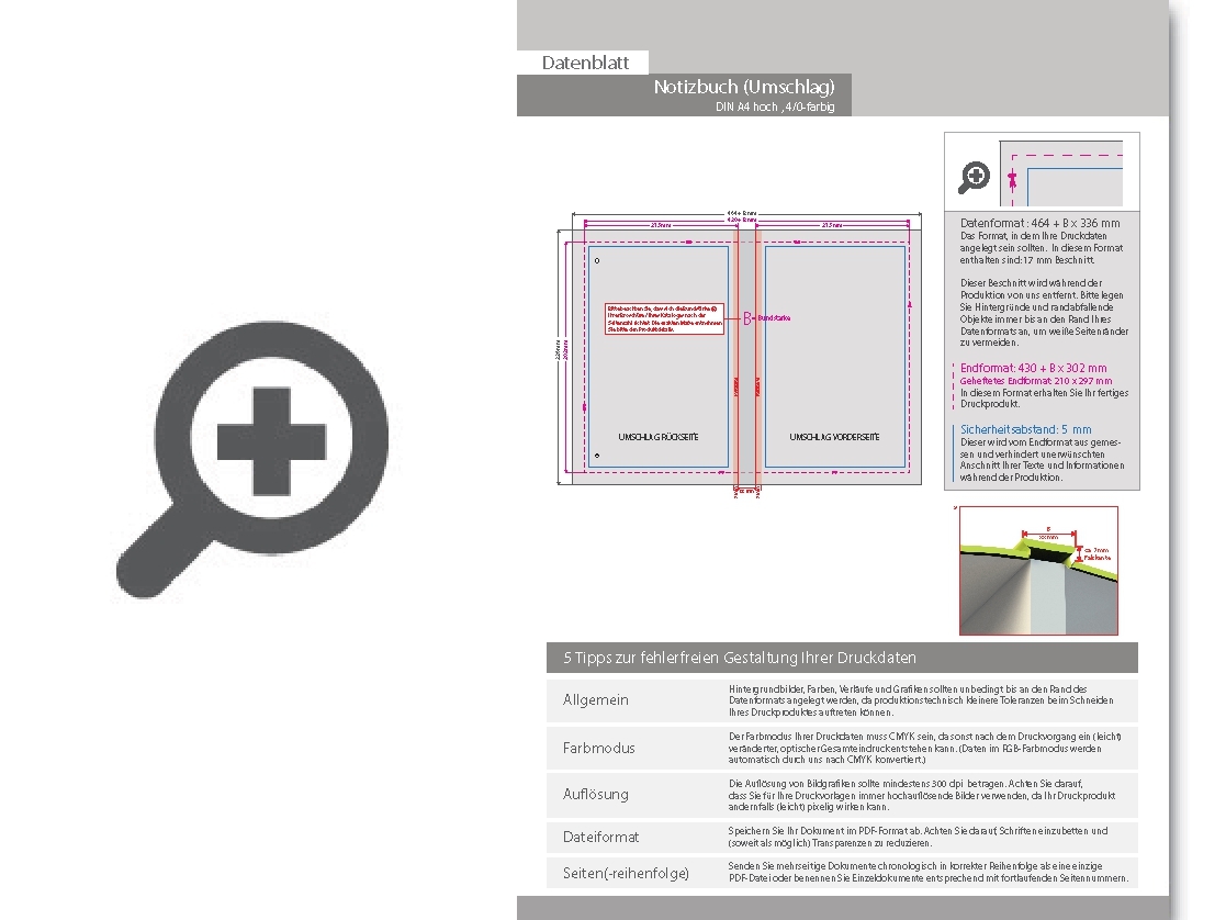 Product Bild notizbuch_din_a4_hoch__umschlag__hardcover_4_0-farbig__inhalt__128_karierte_inhaltsseiten