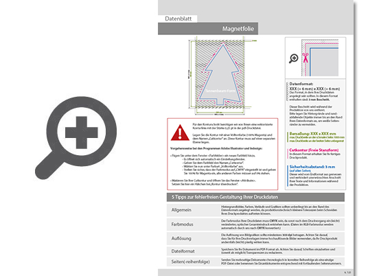 Product Bild hochwertige_kfz-magnetfolie_in_tannenbaum-form